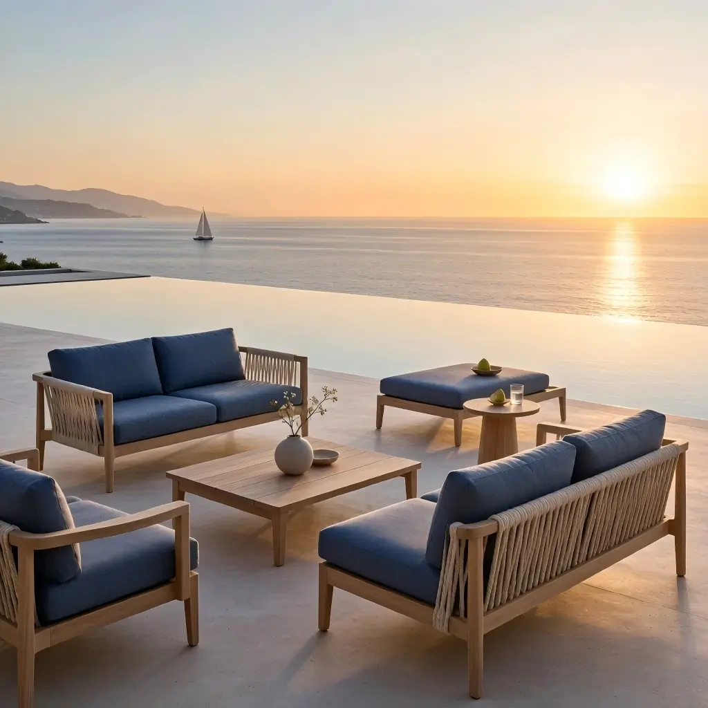 Coastal Living: Nautical-Inspired Outdoor Decor