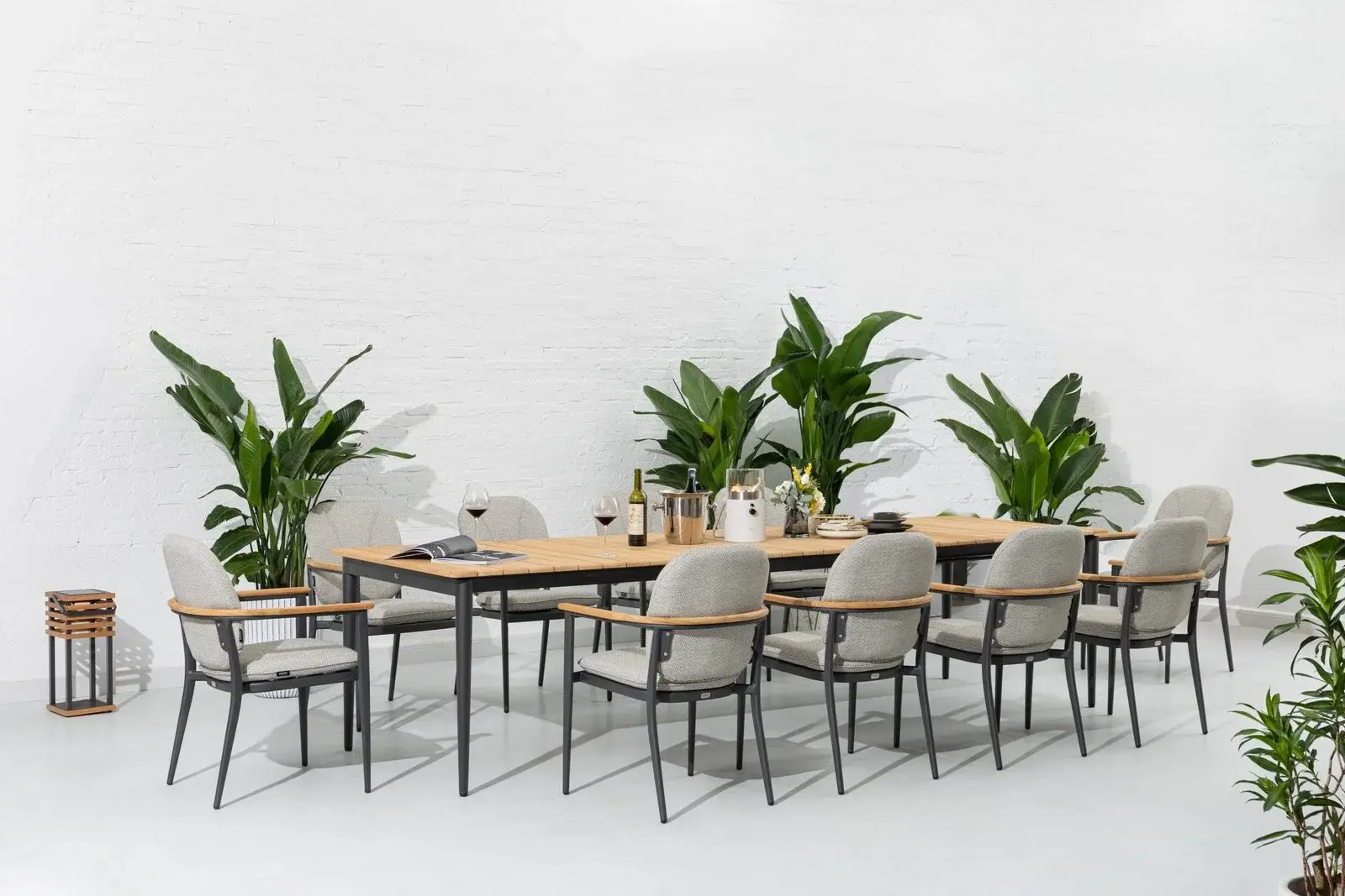 Axis Dining Extended Table 10seats Atlanta Set — Outdoor Dining Set outdoor furniture, view 2 | KCK.Outdoor