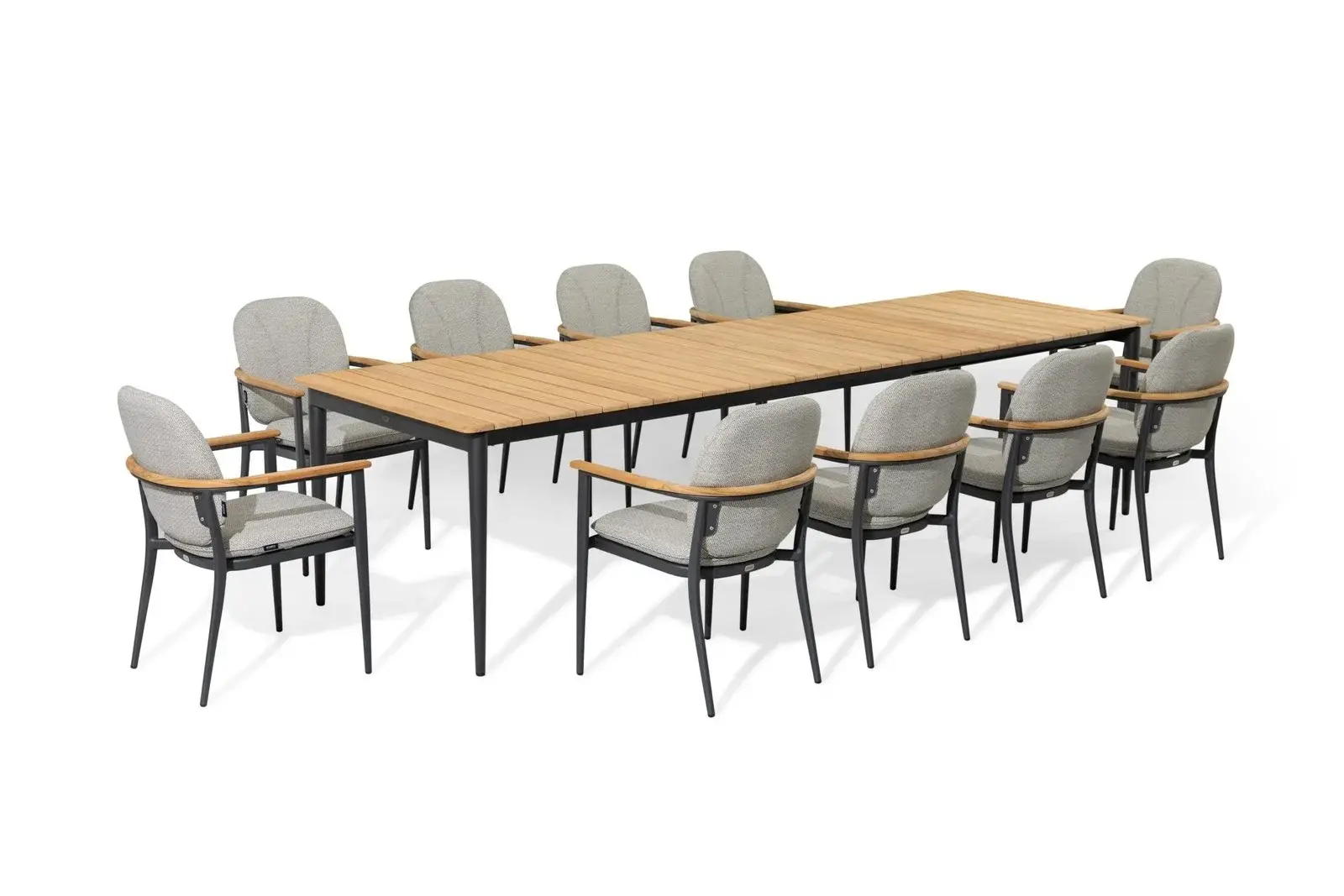 Axis Dining Extended Table 10seats Atlanta Set — Outdoor Dining Set outdoor furniture, view 3 | KCK.Outdoor
