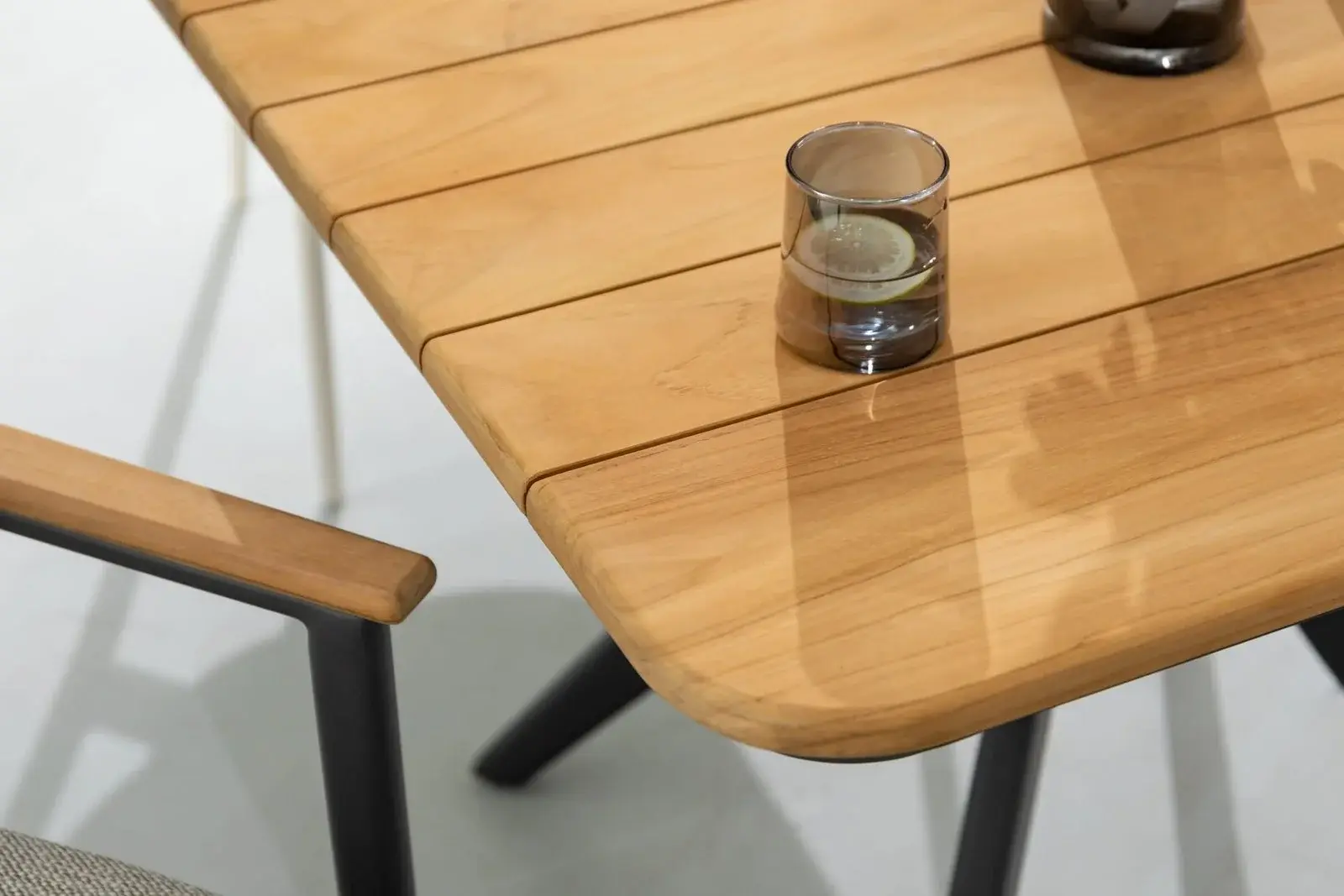 Suqare Dining Table 4seats Set — Outdoor Dining Set outdoor furniture, view 3 | KCK.Outdoor