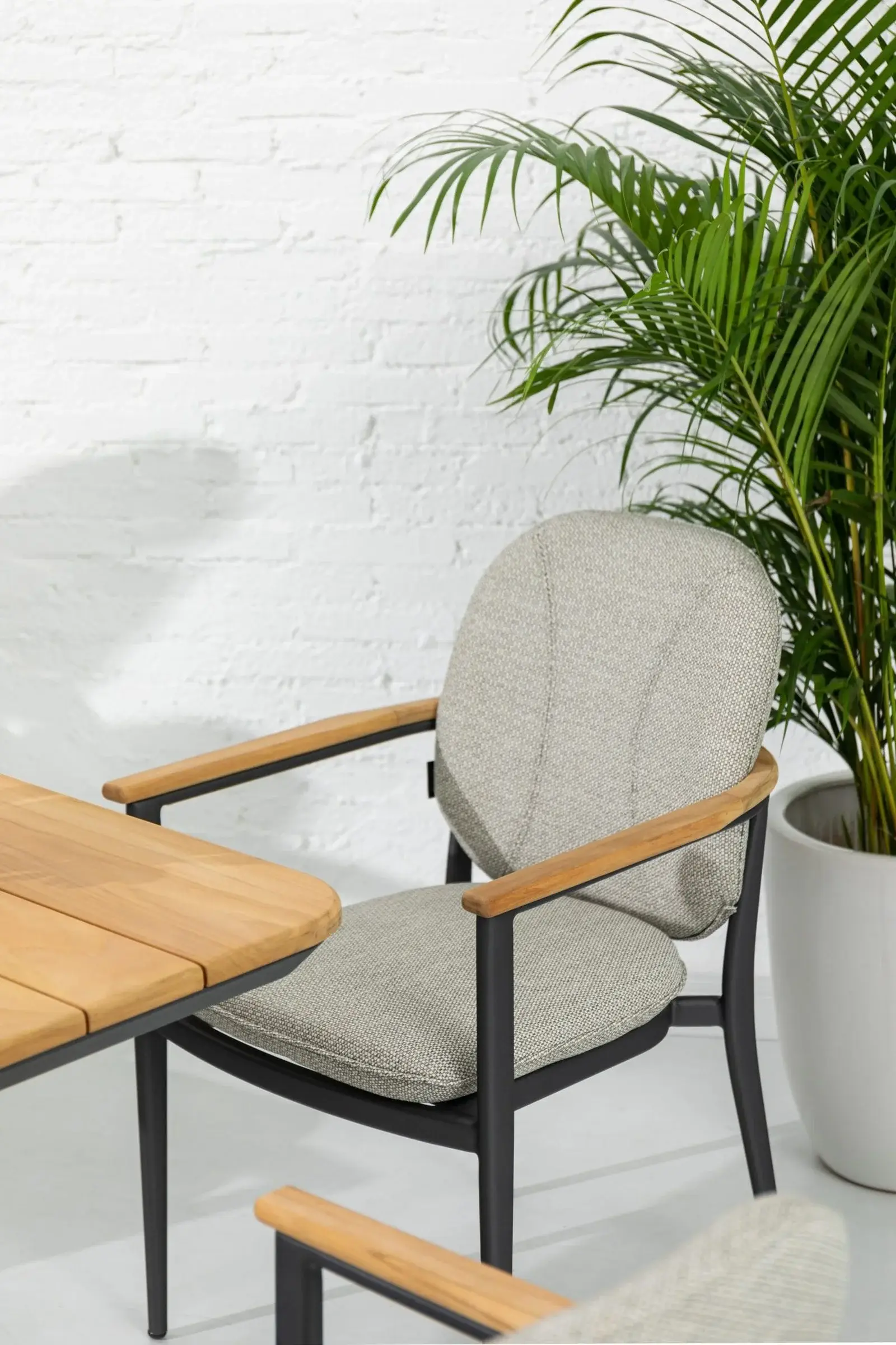 Suqare Dining Table 4seats Set — Outdoor Dining Set outdoor furniture, view 13 | KCK.Outdoor