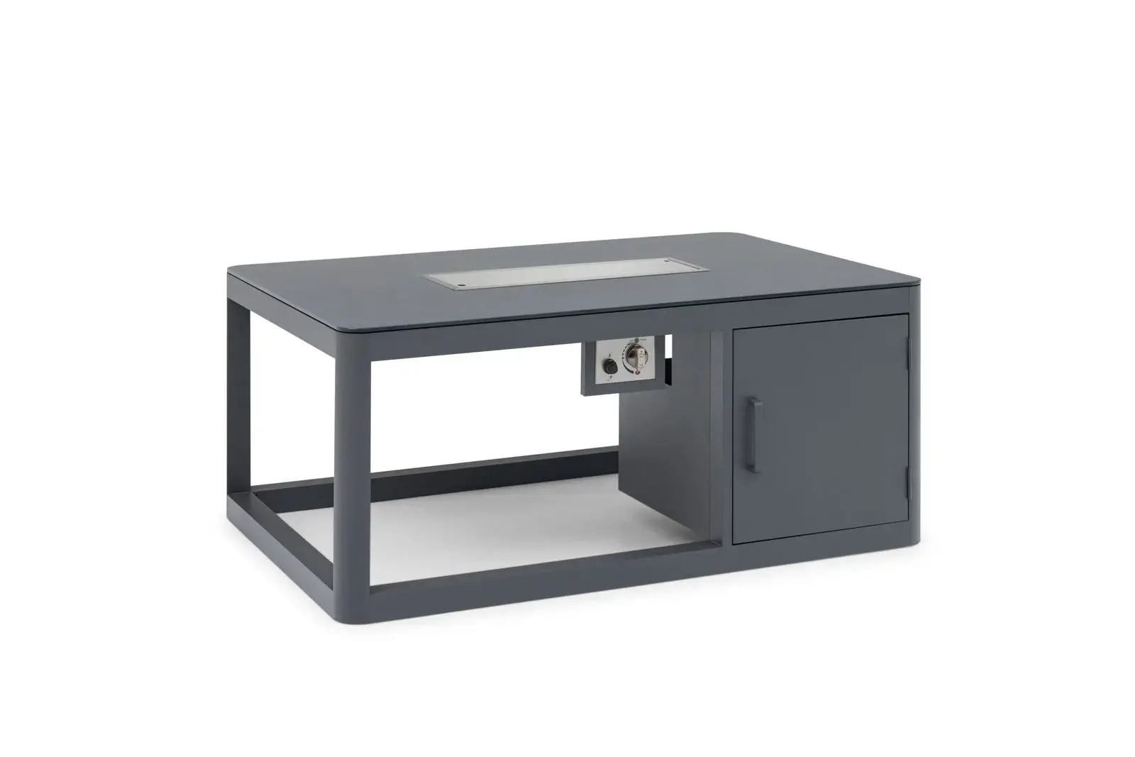 Retangular Firepit Table — Outdoor BBQ Grill outdoor furniture, view 4 | KCK.Outdoor