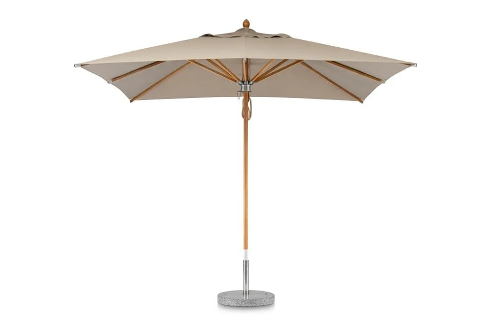3.0x3.0m Wooden Umbrella For Commercial Outdoors