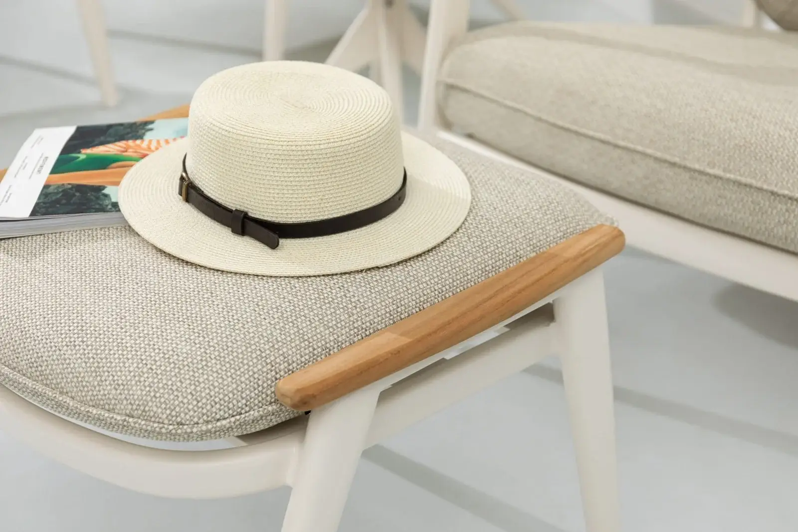 Atlanta Double Armchair Footstool Set A — The Lounge Chair outdoor furniture, view 16 | KCK.Outdoor