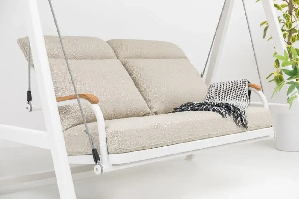 Luxury Outdoor Swing Chair With Aluminum Frame — The Lounge Chair outdoor furniture, view 3 | KCK.Outdoor