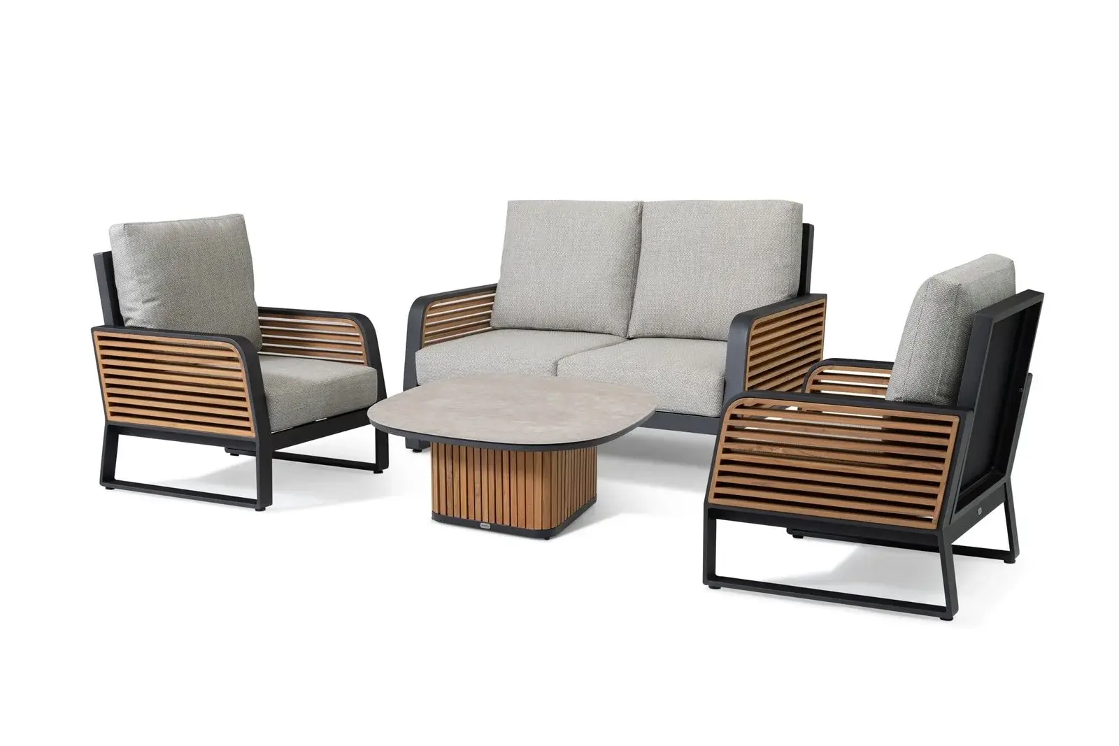 Yacht Teak 2seats Sofa — The Lounge Chair outdoor furniture, view 6 | KCK.Outdoor