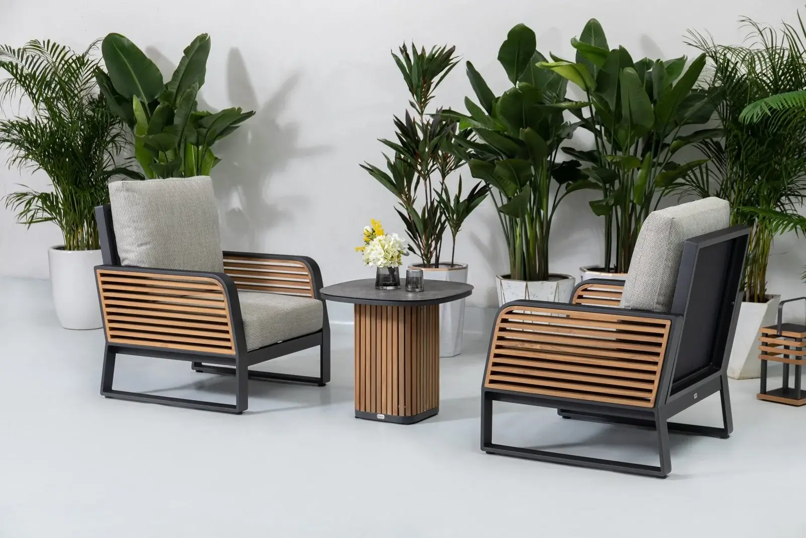 Yacht Teak 2seats Sofa — The Lounge Chair outdoor furniture, view 7 | KCK.Outdoor