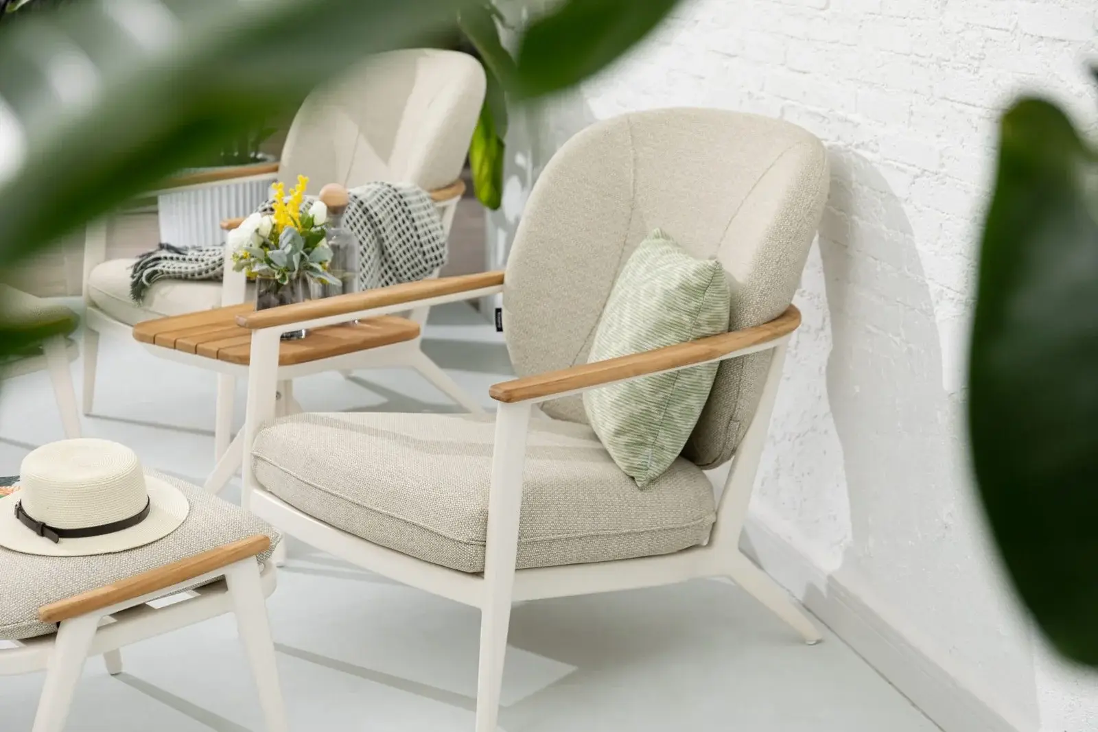 Atlanta Foot Stool — Outdoor Kitchen outdoor furniture, view 6 | KCK.Outdoor