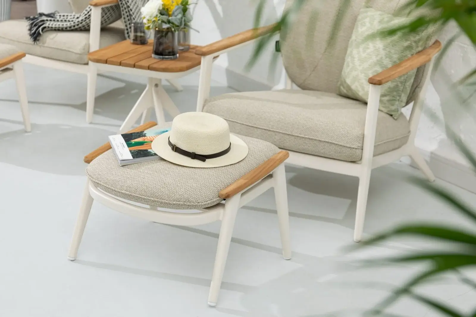 Atlanta Foot Stool — Outdoor Kitchen outdoor furniture, view 7 | KCK.Outdoor