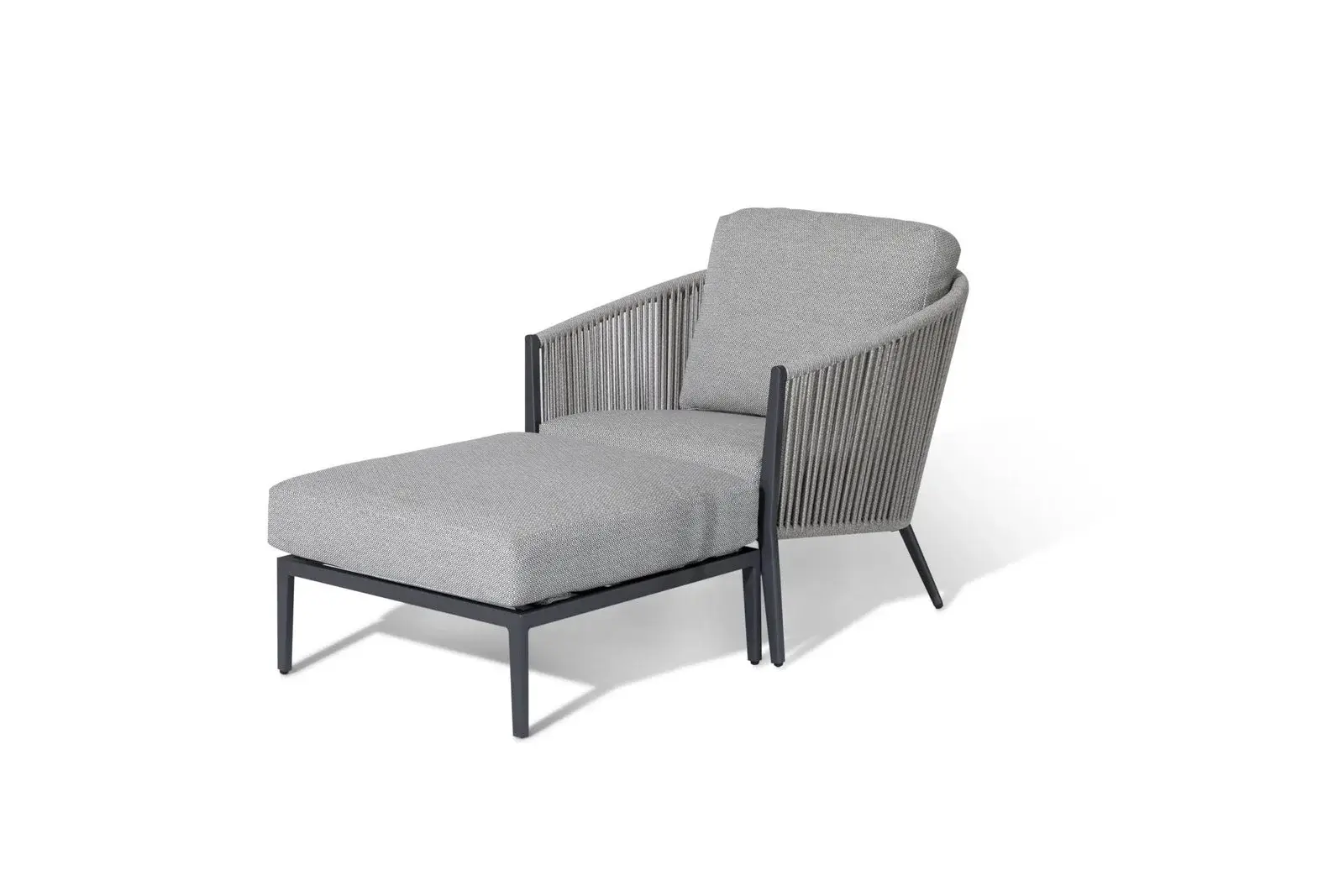 Luvia Rope Footstool — Outdoor Kitchen outdoor furniture, view 2 | KCK.Outdoor