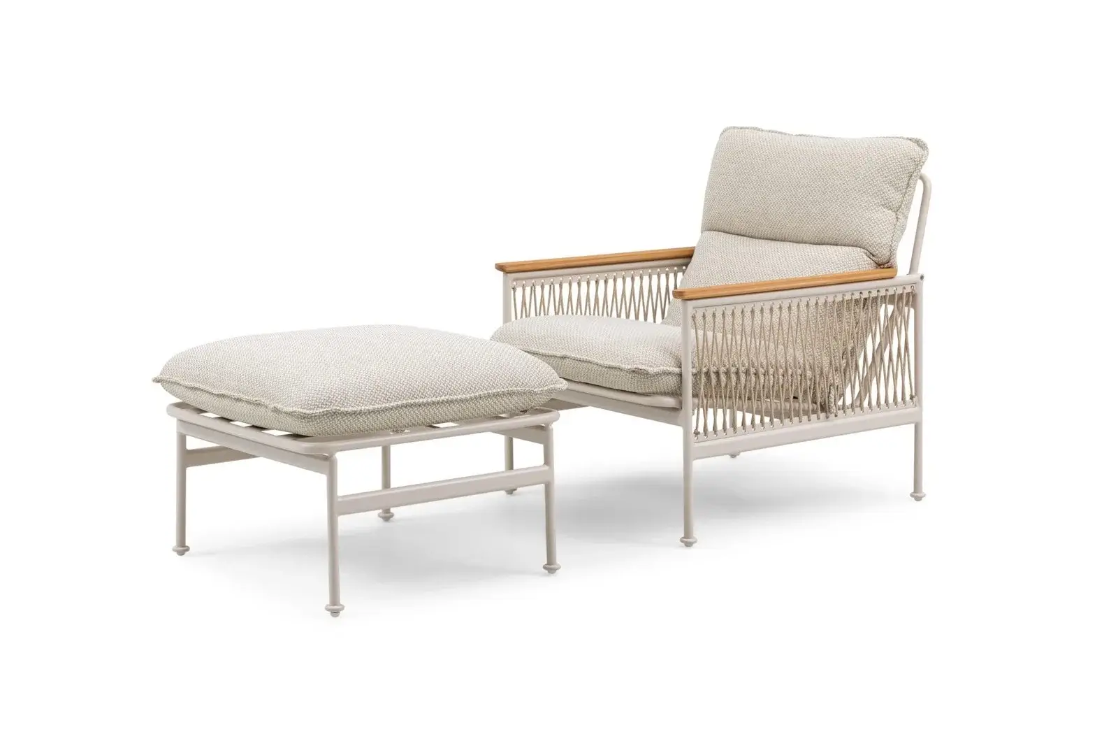 Olivia Footstool — Outdoor Kitchen outdoor furniture, view 2 | KCK.Outdoor