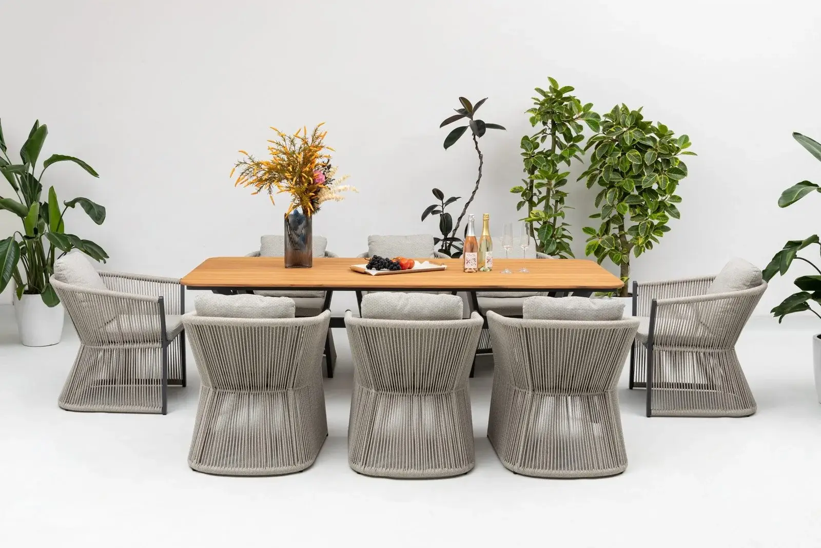 Ravenna Teak Retanglar Table — Outdoor Kitchen outdoor furniture, view 3 | KCK.Outdoor