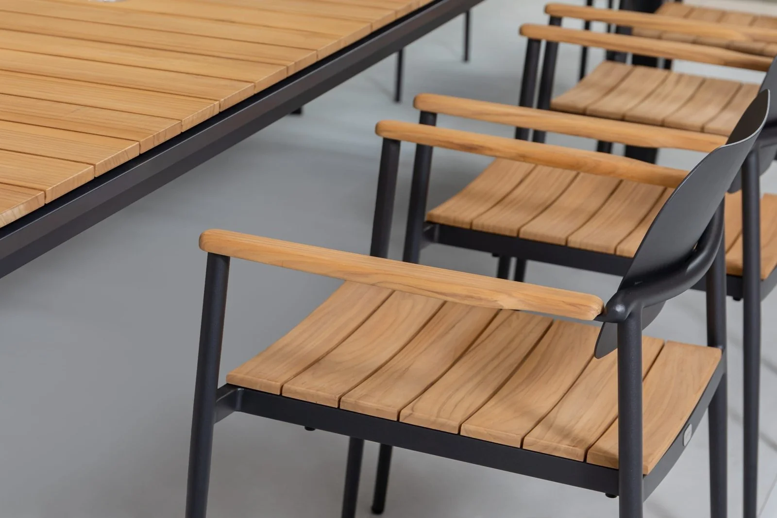 Noa Dining Extended Table 6seats Pier Set — View 8
