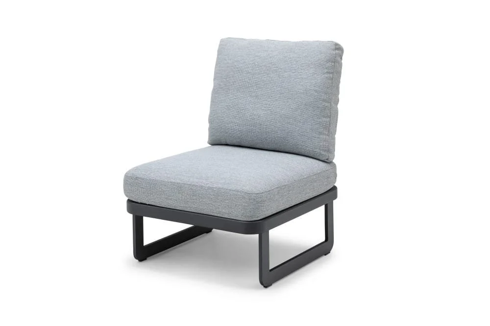 5-Piece Modular Outdoor Sofa Set With Stone Table — View 6