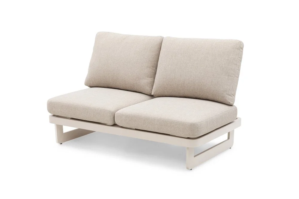 Modular Outdoor Sofa Set With Sintered Stone Table — View 3