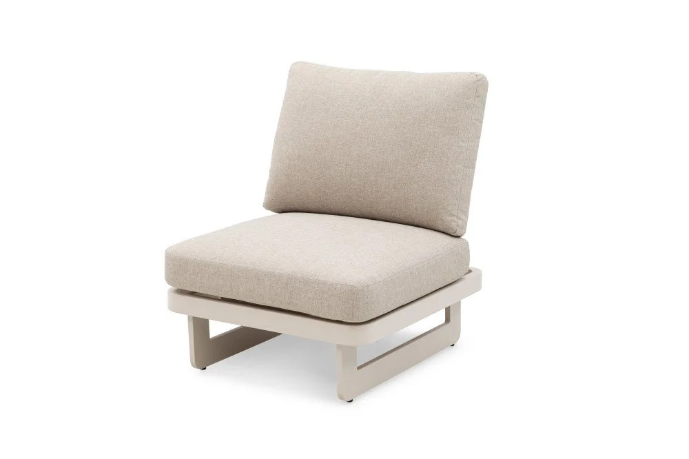 Modular Outdoor Sofa Set With Sintered Stone Table — View 7