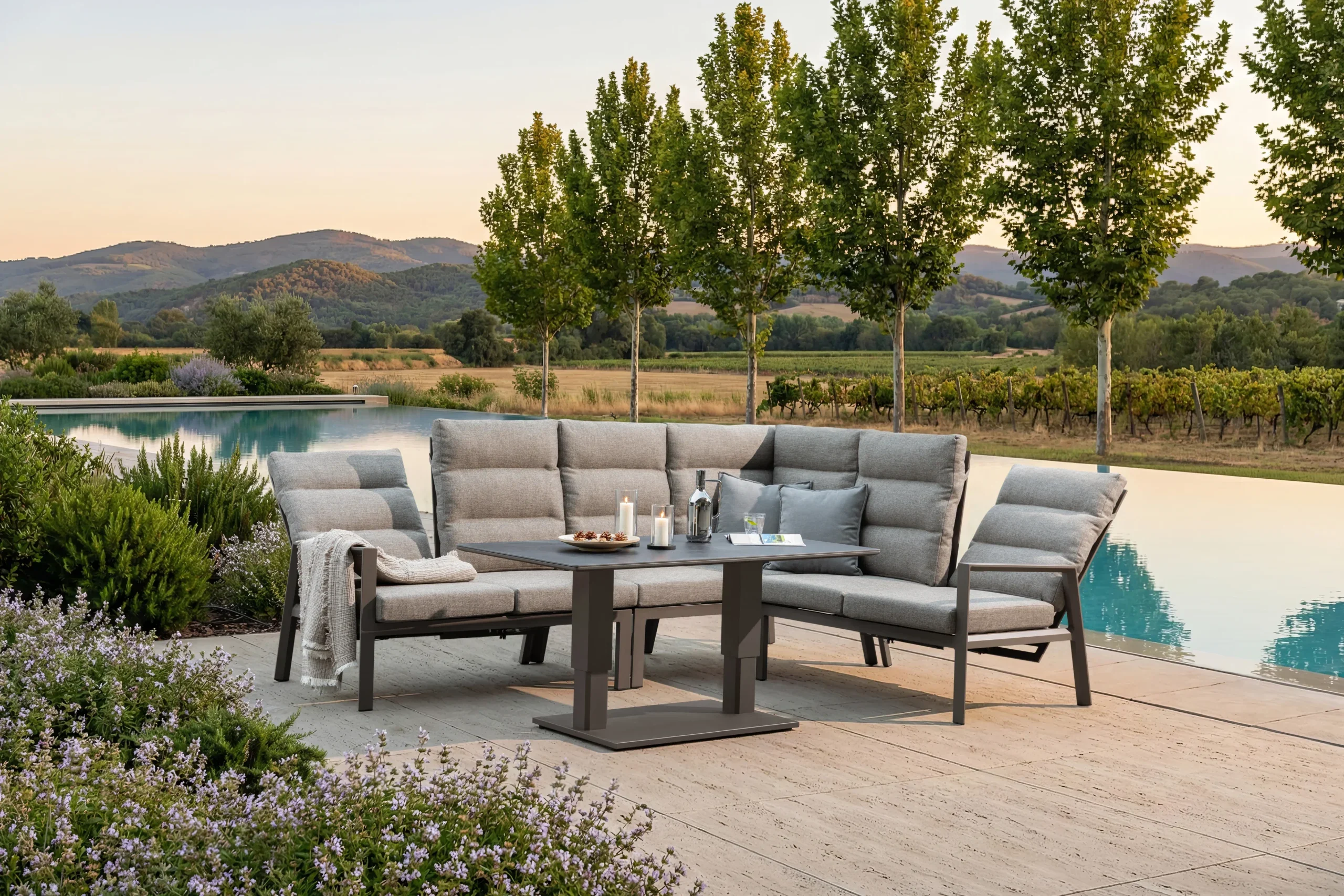 Celestia Large Corner Lounge Set