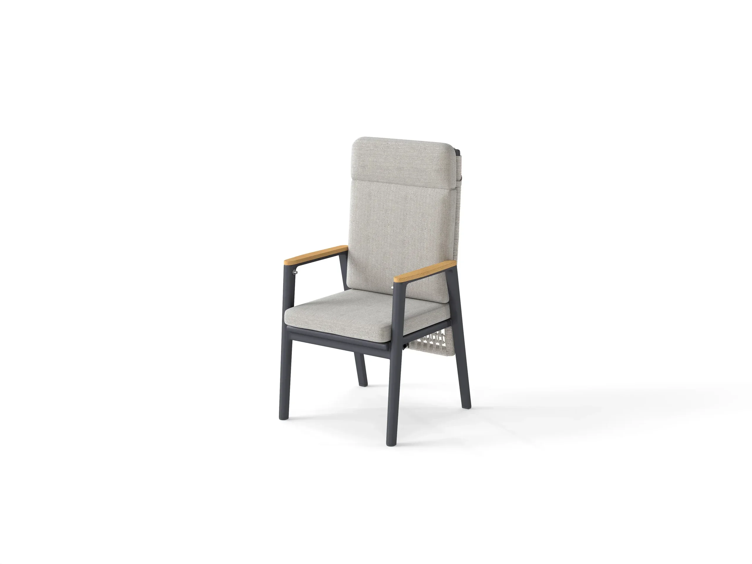 Stille Outdoor Dining Chair — View 3