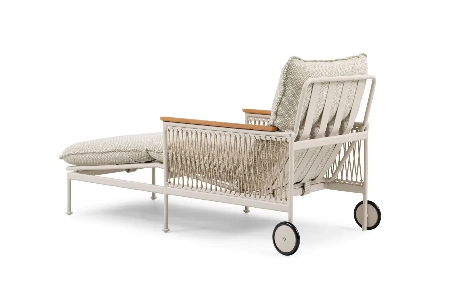 Olivia Sunlounger — The Lounge Set outdoor furniture, view 3 | KCK.Outdoor