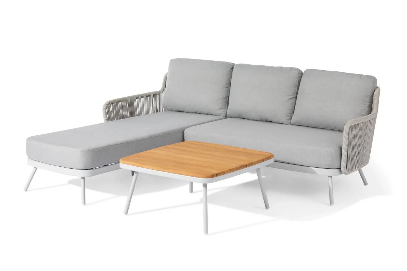 Tomarope Left Hand Lounger — The Lounge Set outdoor furniture, view 3 | KCK.Outdoor