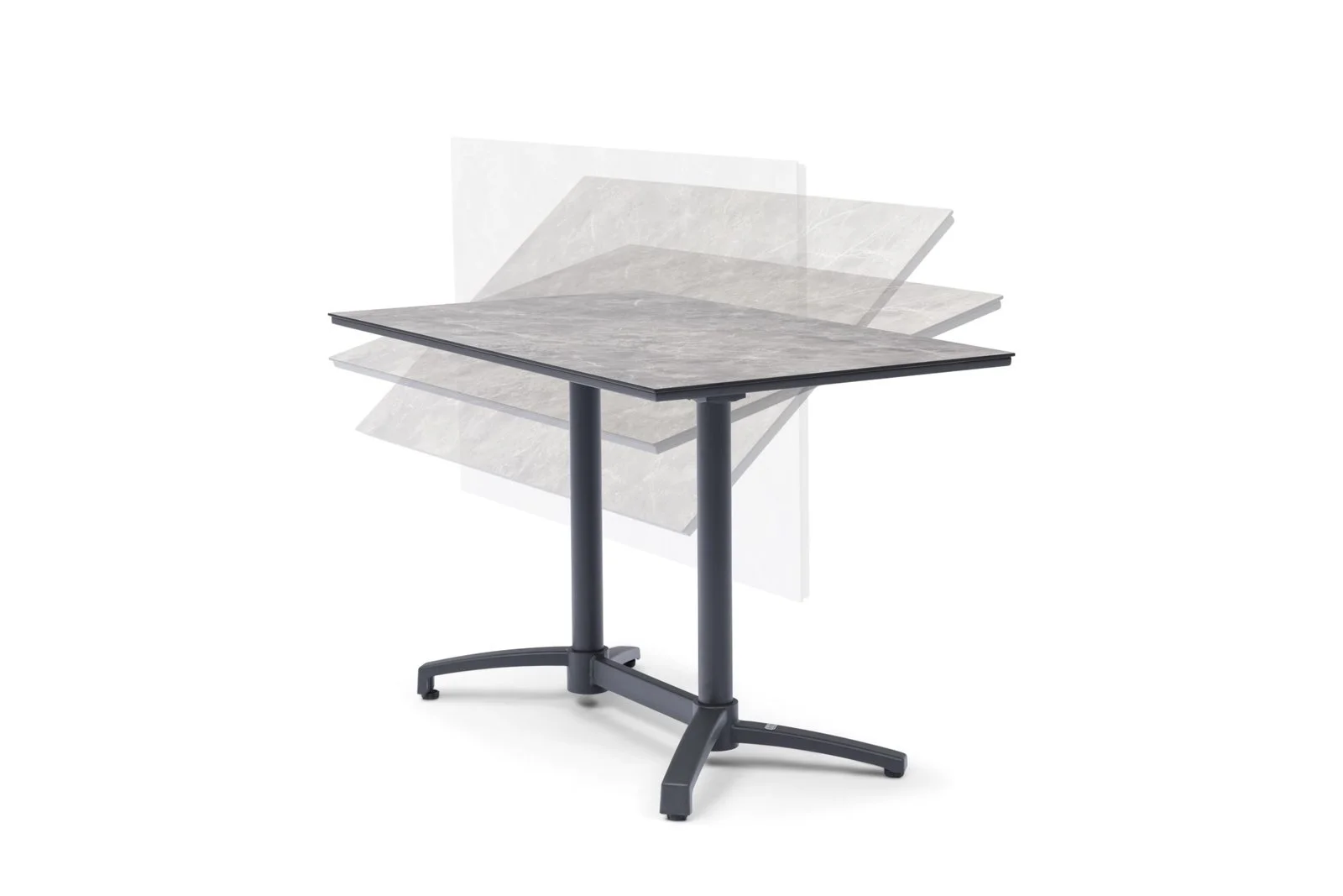 Flip-Top Outdoor Dining Table — View 7