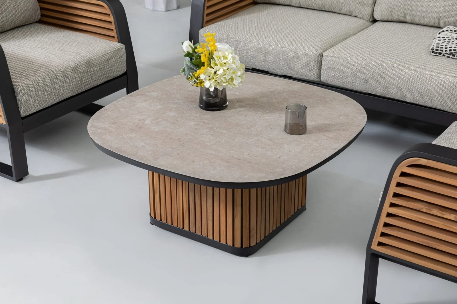 Yachtie Teak Side Table L — View 3